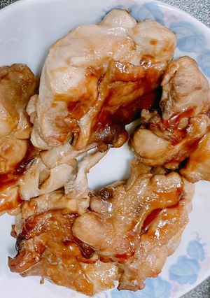 氣炸香煎嫩烤雞腿排 的食譜成品照片