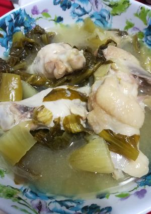 รูปของ ต้มปีกไก่บนผักกาดดอง