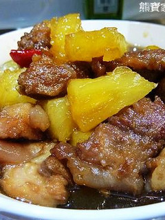 鳳梨豬頰肉 的食譜成品照片