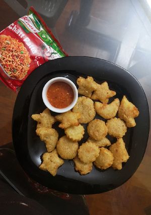 A picture of Potatoes noodles shape.