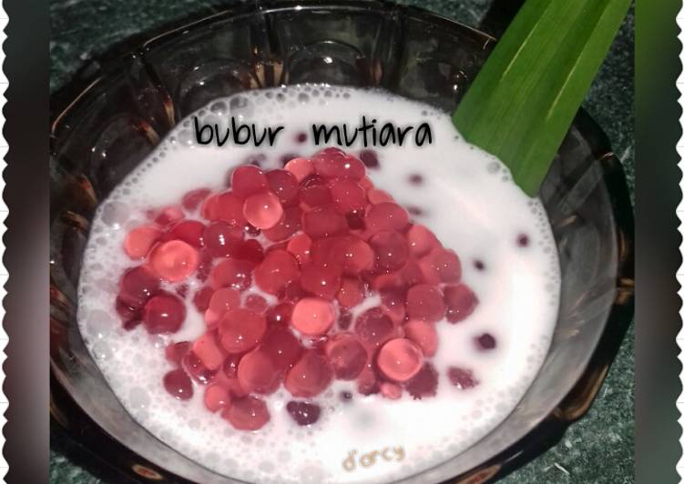 Bubur Sagu Mutiara