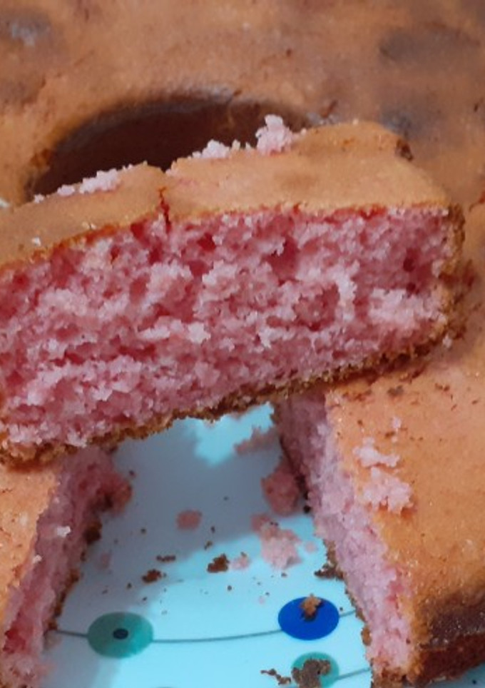 Una foto de Bizcochuelo hecho con gelatina