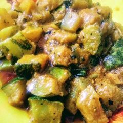 Bhandary wali Kaddu ki sabzi Marwadi chef Pankaj Mathur A picture of Bhandary wali Kaddu ki sabzi Marwadi chef Pankaj Mathur.