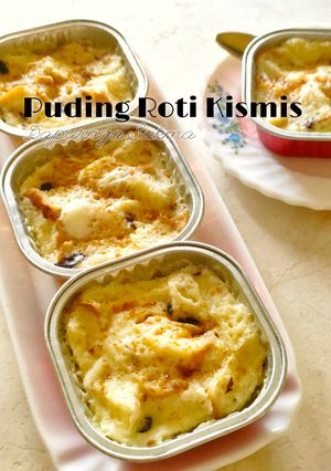 Foto resep Puding Roti Kismis