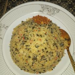 A picture of Dambun shinkafa.