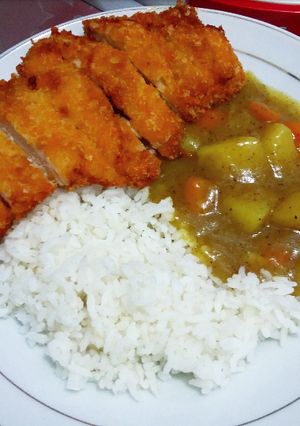 Foto resep Japanesse Curry Rice with Chicken Katsu