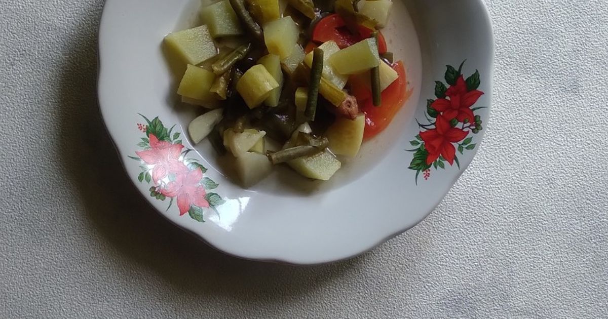Sayur Asem Kacang Panjang Labu