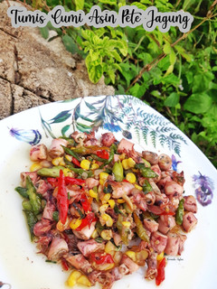 Foto resep Tumis Cumi Asin Jagung