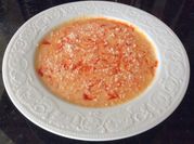 A picture of butternut squash soup