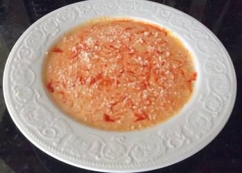 Ultimate Making Recipe Creamy Butternut Squash and Tomatoes Soup Very Delicious