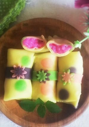 Foto resep Dadar Gulung Strawberry