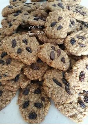 Foto resep Eggless Oat Cookies