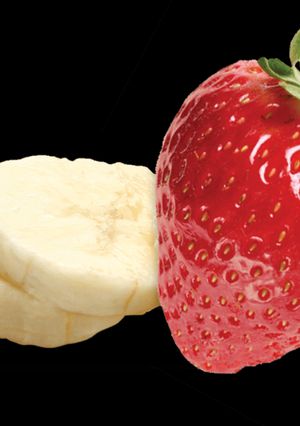 A picture of Mini Pig Strawberry Banana Treats.