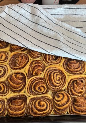 A picture of Cinnamon rolls.
