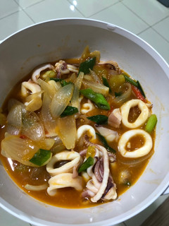 Foto resep Cumi saus padang