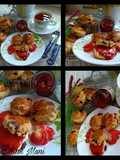 Cranberry Scones With Homemade Strawberry Jam