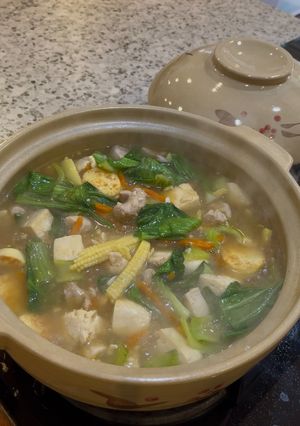 Foto resep Sapo tahu claypot