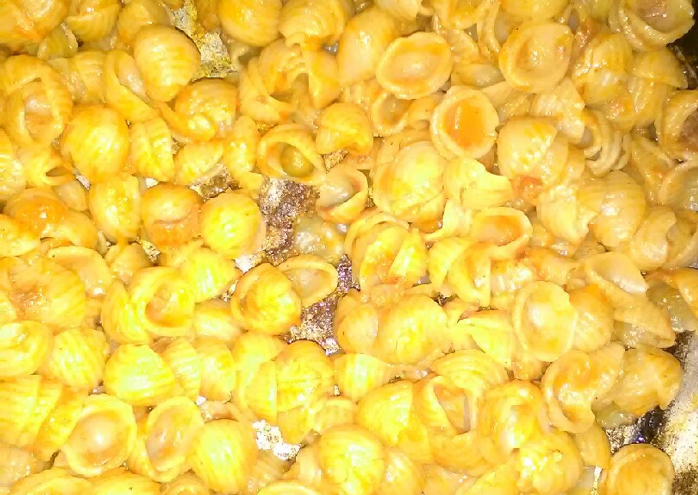 Caracolitos con atún