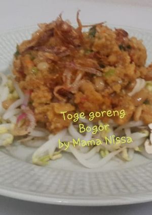 Foto resep Toge goreng Bogor