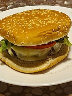 Une photo de Burger raclette