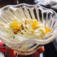 A picture of Bread Rasmalai.