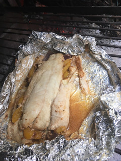 Una foto de Pescado a la parrilla