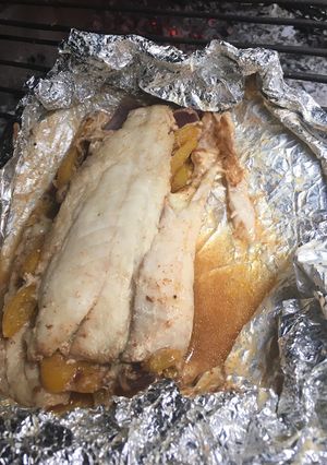 Una foto de Pescado a la parrilla