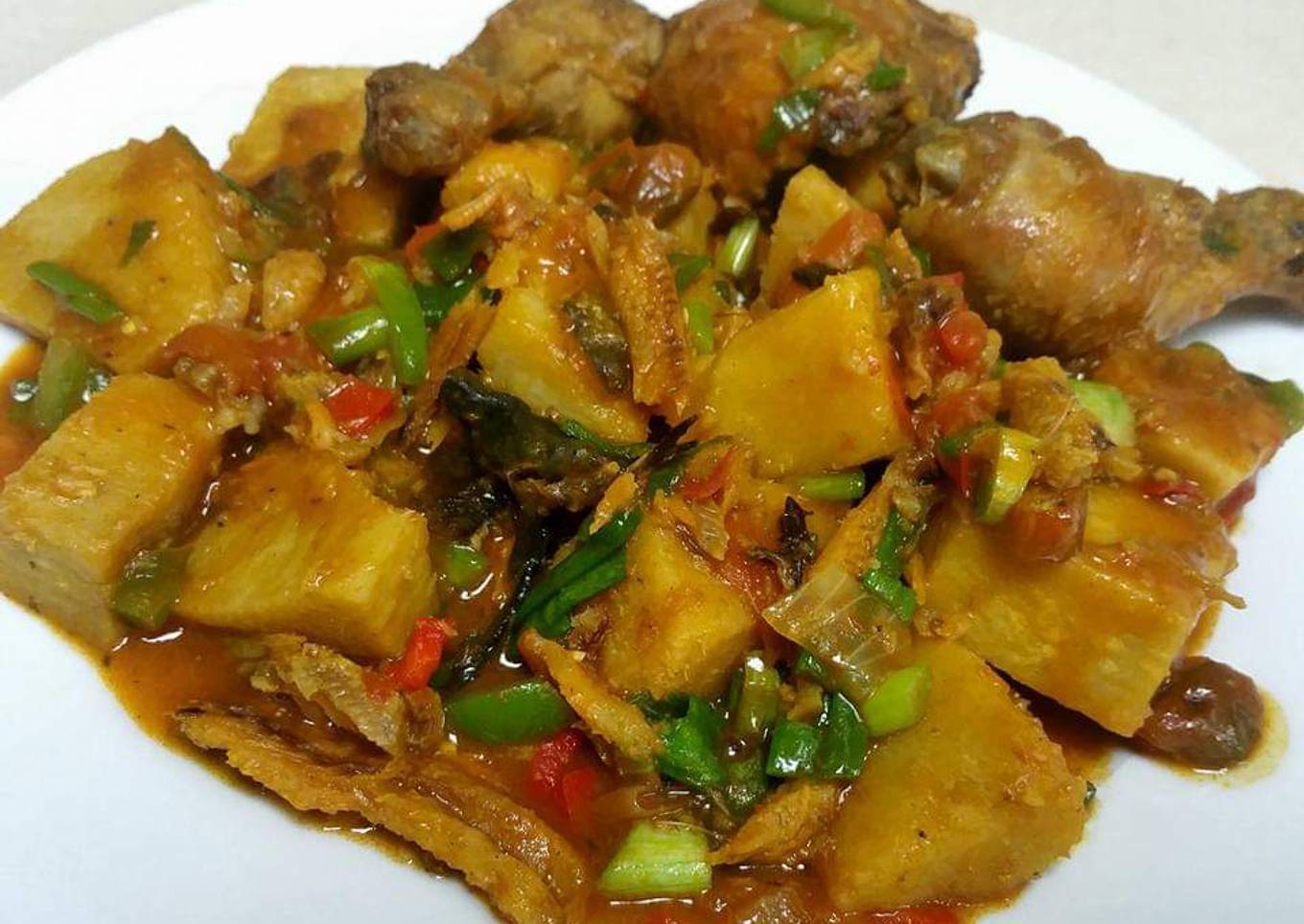 Yam porridge