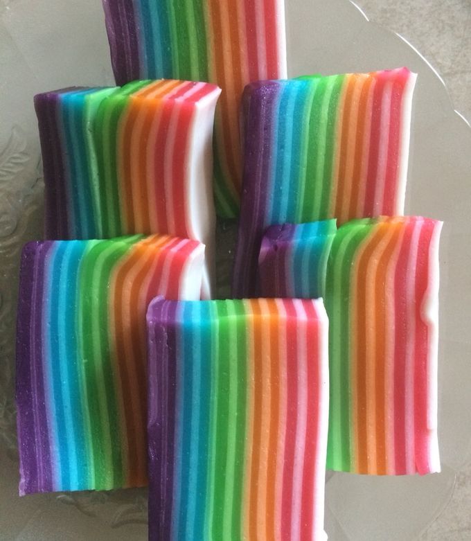 Foto resep Kue Lapis Rainbow