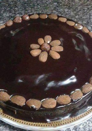 صورة لوصفة كيكة الموكا الباردة