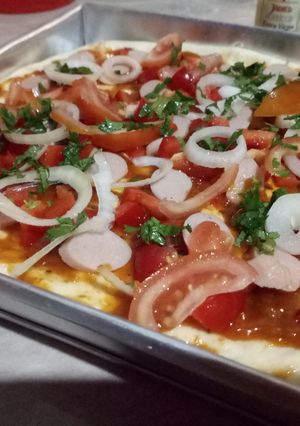 Foto resep Pizza Homemade Super Lezat