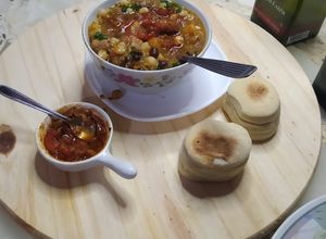 Una foto de Mi Primer "Locro Criollo Argentino" con Carne