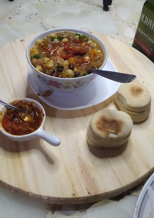 Una foto de Mi Primer "Locro Criollo Argentino" con Carne