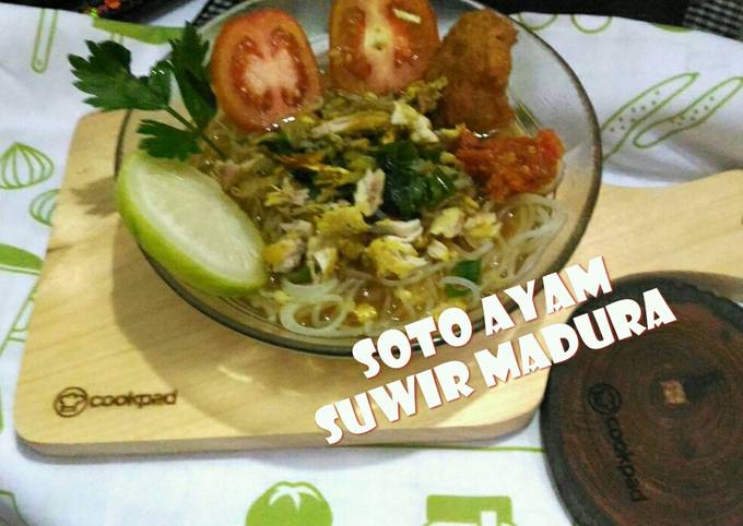 Resep: Soto Ayam Suwir 😊 Madura Irit Untuk Jualan