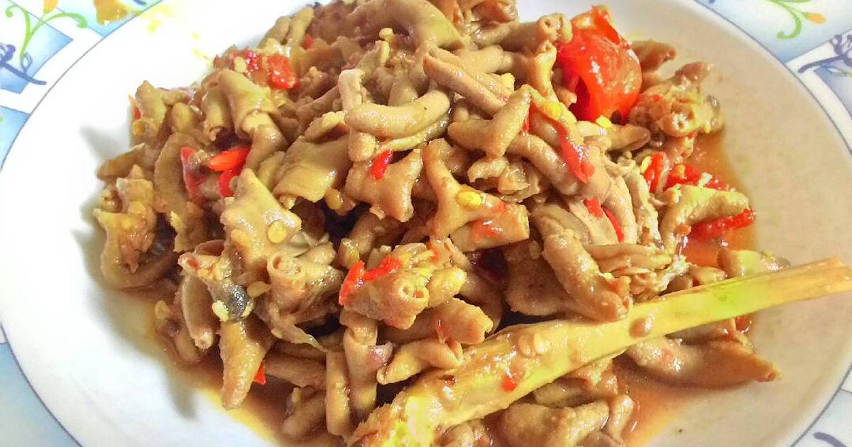 Resep Usus Ayam Pedas Oleh Alzhea Zhe Cookpad 1628