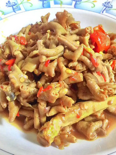Foto resep Usus Ayam Pedas