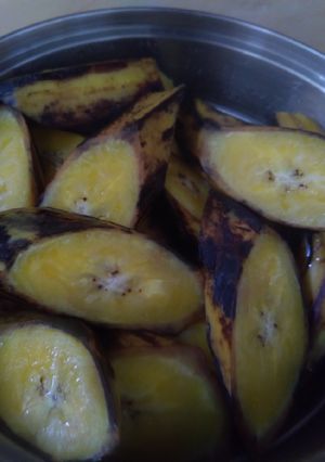 Foto resep Pisang tanduk kukus