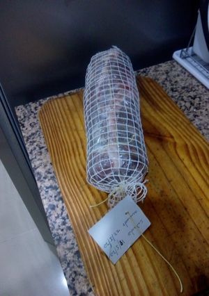 Una foto de Bondiola curada en sal