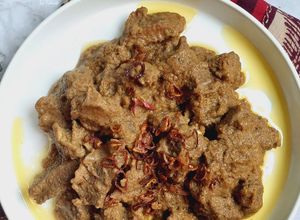Foto resep Lapis daging sapi bumbu putih