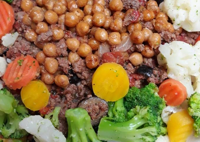 Recipe of Ultimate Fried Chickpea Dinner