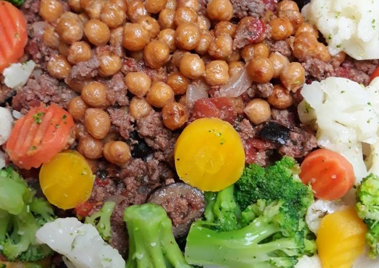 Simple Way to Make Homemade Fried Chickpea Dinner