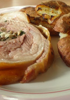 Una foto de Patatas asadas con vinagre de malta