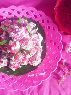 Foto resep Klepon buah naga