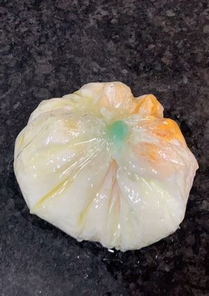 Una foto de Huevo poché