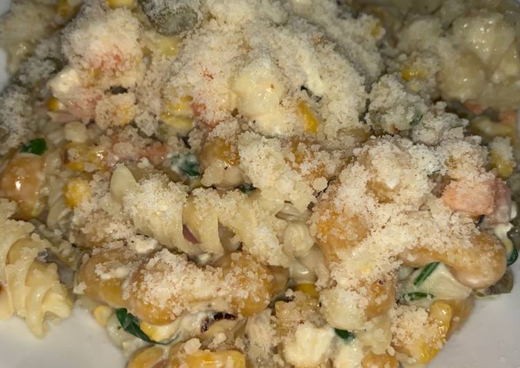 Recipe of Super Quick Homemade Mexican street corn pasta