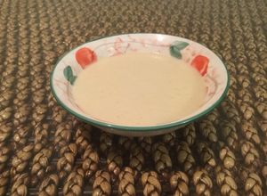 Una foto de Crema de apio al roquefort