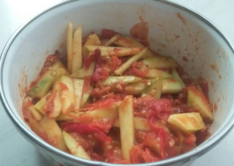 Resep Sambel Mangga Limo, Bikin Ngiler