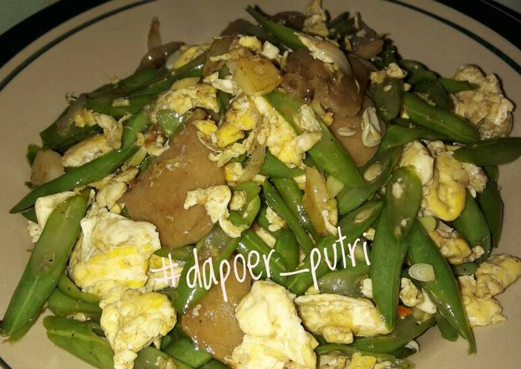 Orak arik telur buncis bakso