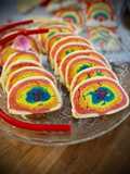 Galletas de mantequilla de colores - Cumple 1 Carmen