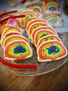 Una foto de Galletas de mantequilla de colores - Cumple 1 Carmen